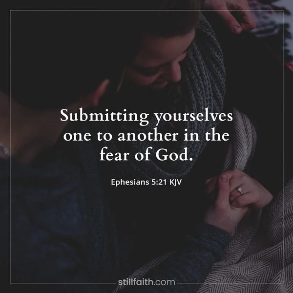 Ephesians 5:21 KJV Image