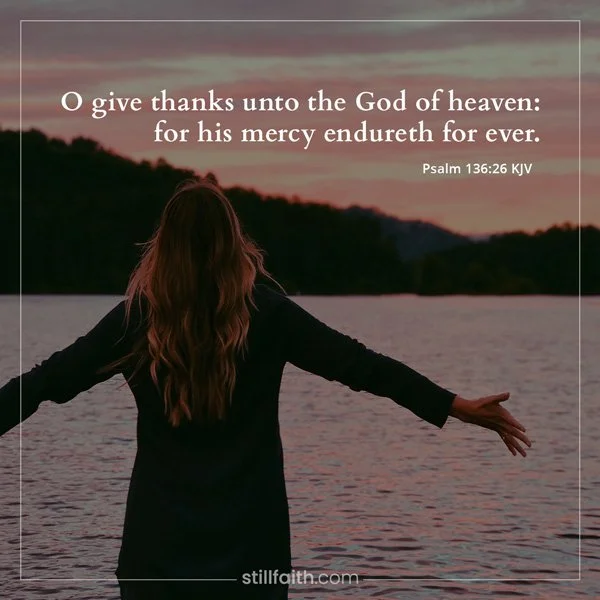 Psalm 136:26 KJV Image
