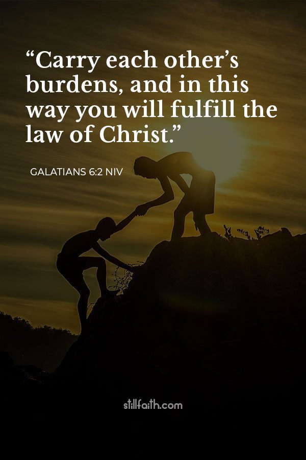 Galatians 6:2 NIV Image