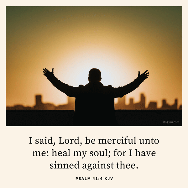 Psalm 41:4 KJV Image