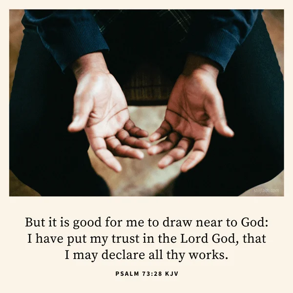 Psalm 73:28 KJV Image
