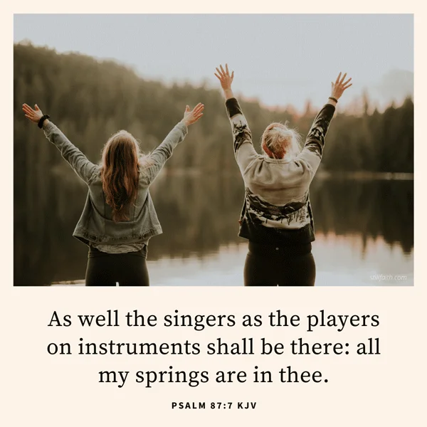 Psalm 87:7 KJV Image
