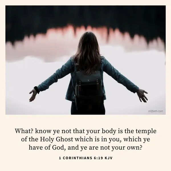 1 Corinthians 6:19 KJV Image