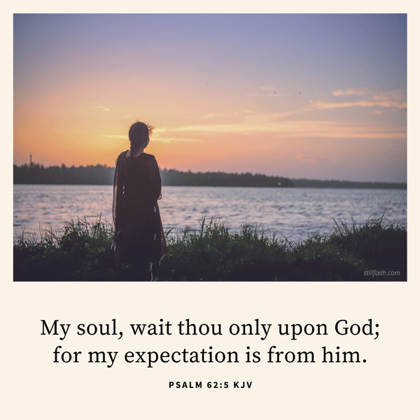Psalm 62:5 KJV Image