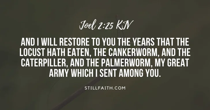 Top 25 Most Popular Bible Verses in Joel