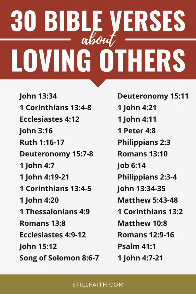 194 Bible Verses about Loving Others