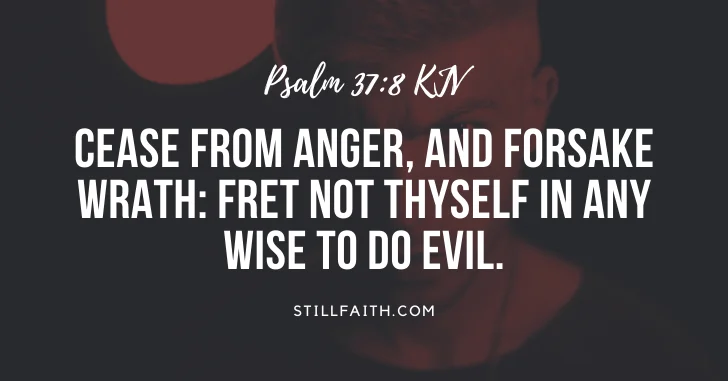 95 Bible Verses about Anger
