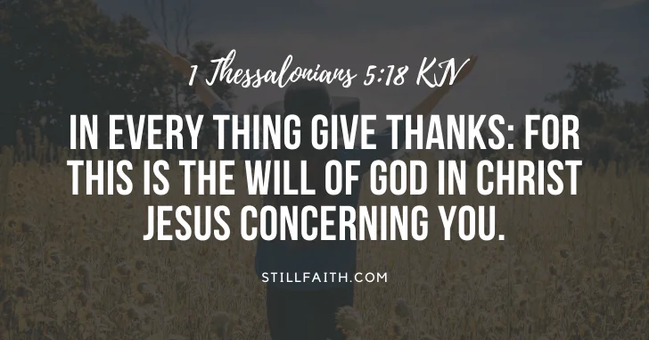 100 Bible Verses about Being Thankful