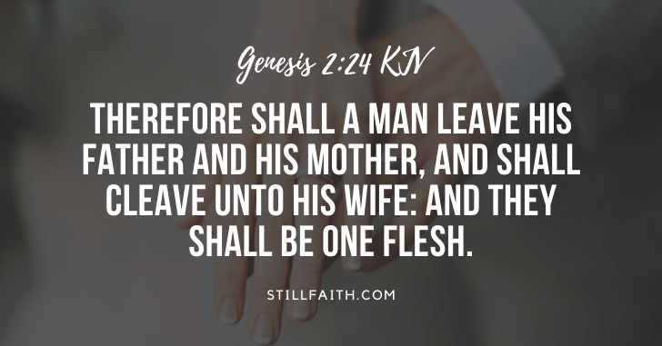 bible verse about marriage between one man and one woman