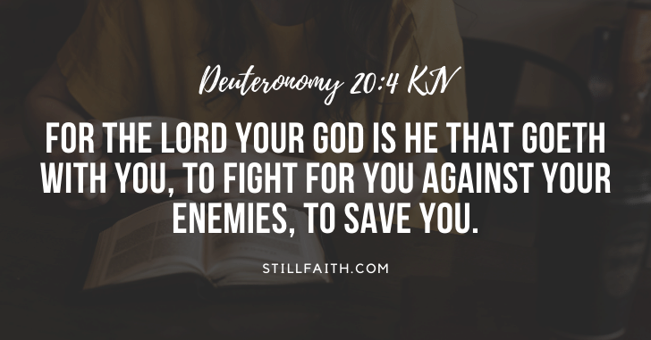 kjv bible verse for comfort and strength
