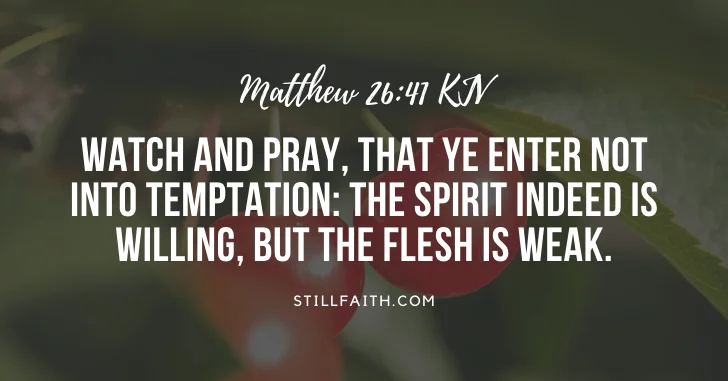 97 Bible Verses about Temptation