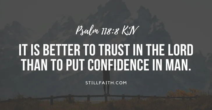 100 Bible Verses about Trusting God