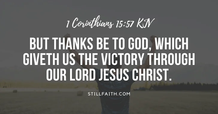 99 Bible Verses about Victory