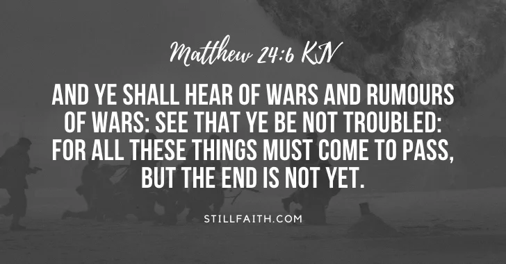 100 Bible Verses about War