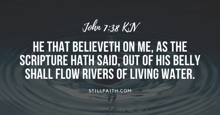 176 Bible Verses About Water Kjv