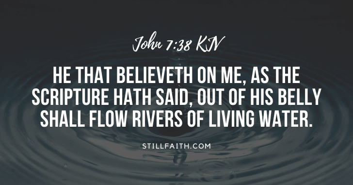 97 Bible Verses about Water (KJV) | StillFaith.com