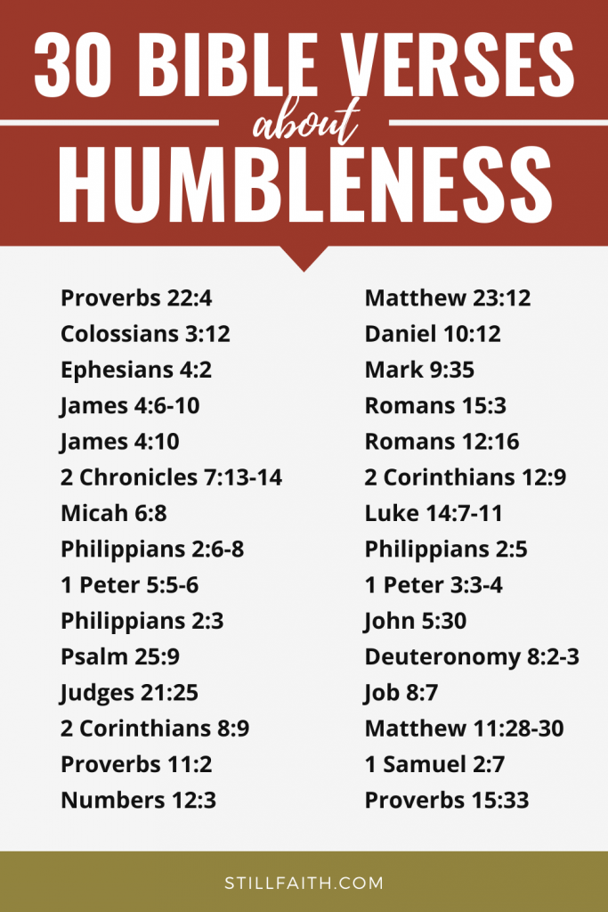 146 Bible Verses about Humbleness