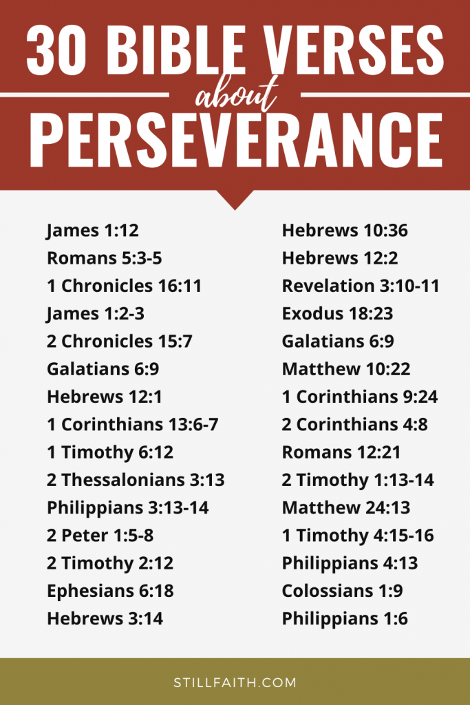 94 Bible Verses about Perseverance