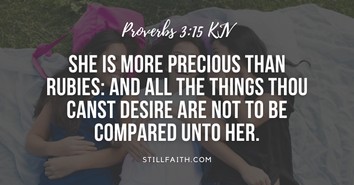 121 Bible Verses about Girls