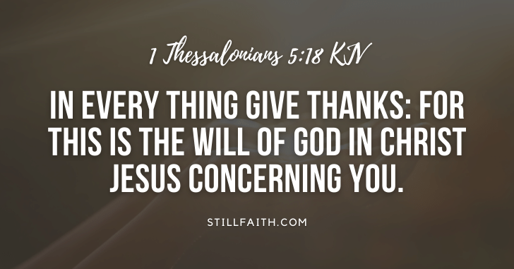 116 Bible Verses about Giving Thanks