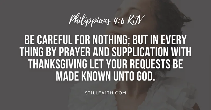 97 Bible Verses about Not Worrying