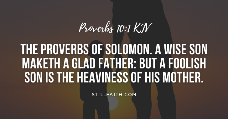 357 Bible Verses about Sons
