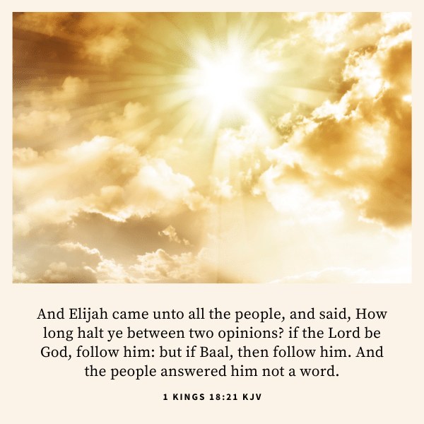 1 Kings 18:21 KJV Image