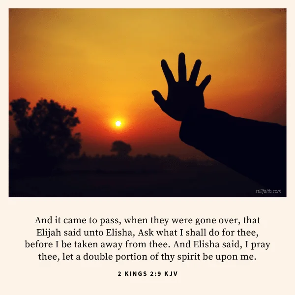 2 Kings 2:9 KJV Image