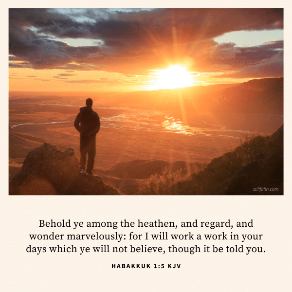 Habakkuk 1:5 KJV Image