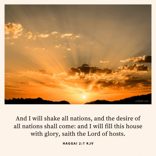 Haggai 2:7 KJV Image