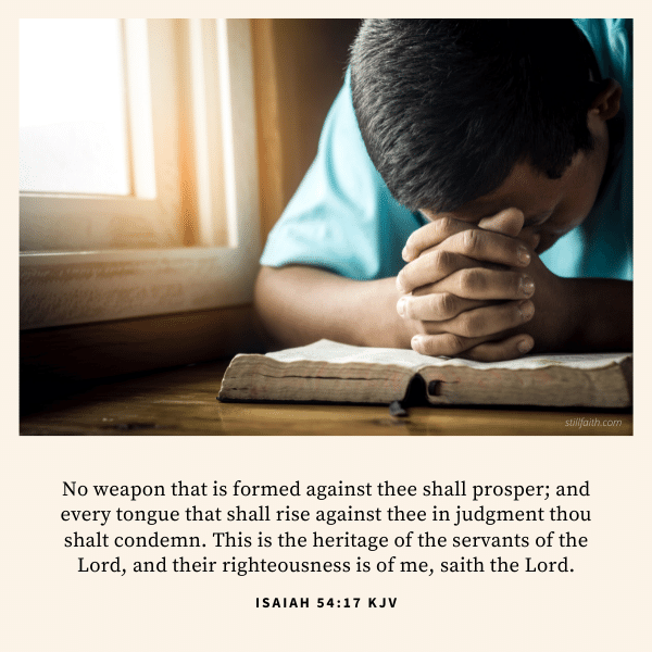 Isaiah 54:17 KJV Image
