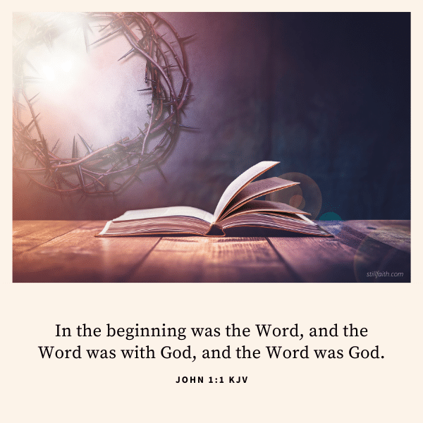 John 1:1 KJV Image