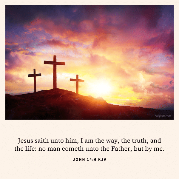 John 14:6 KJV Image