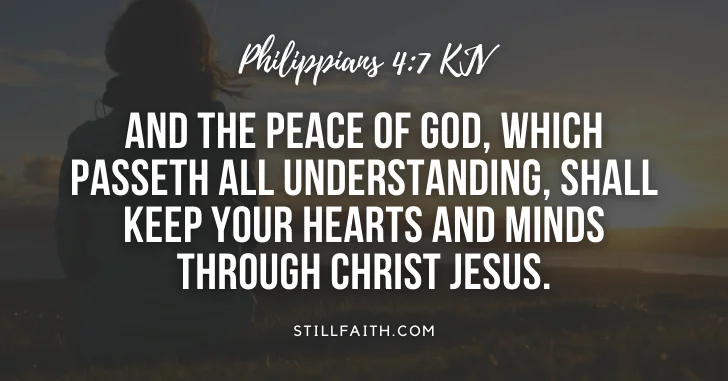 100 Bible Verses about Mental Health (KJV) | StillFaith.com