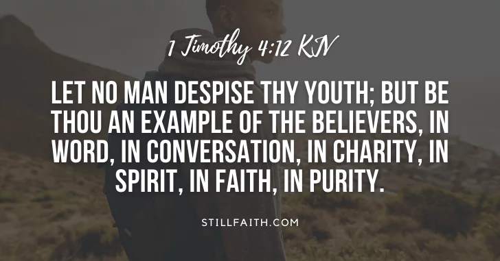 100 Bible Verses about Youth