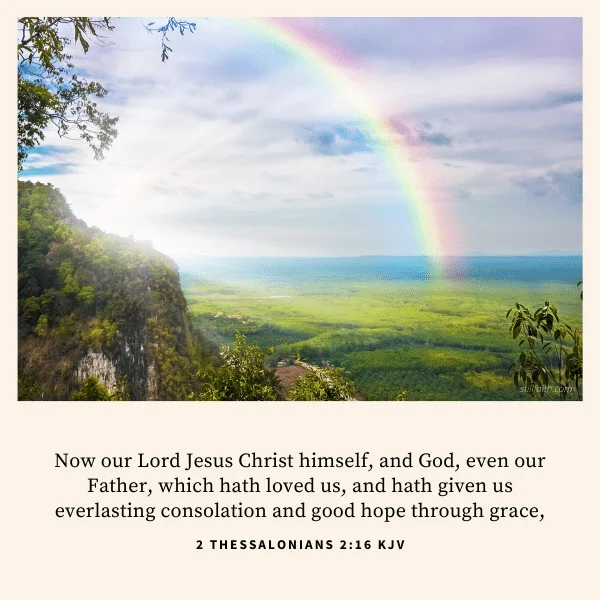2 Thessalonians 2:16 KJV Image