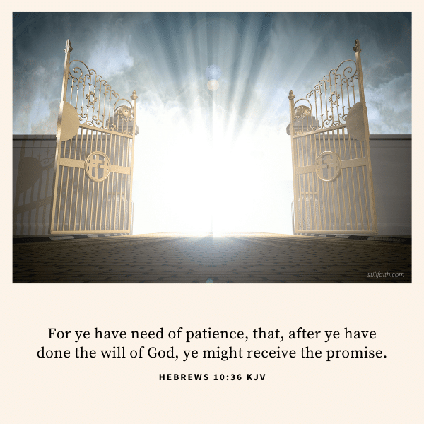 Hebrews 10:36 KJV Image