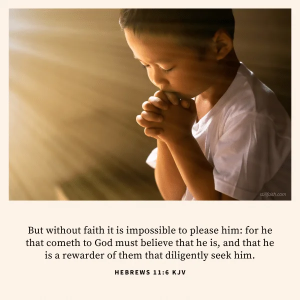 Hebrews 11:6 KJV Image