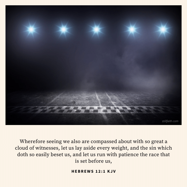 Hebrews 12:1 KJV Image