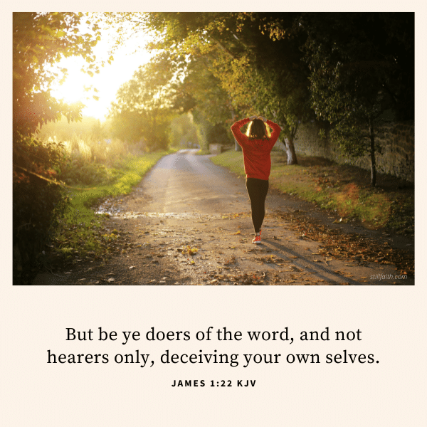 James 1:22 KJV Image