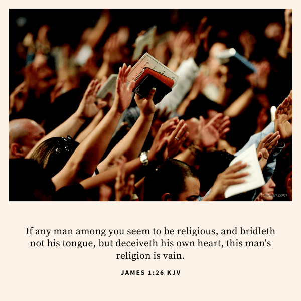 James 1:26 KJV Image