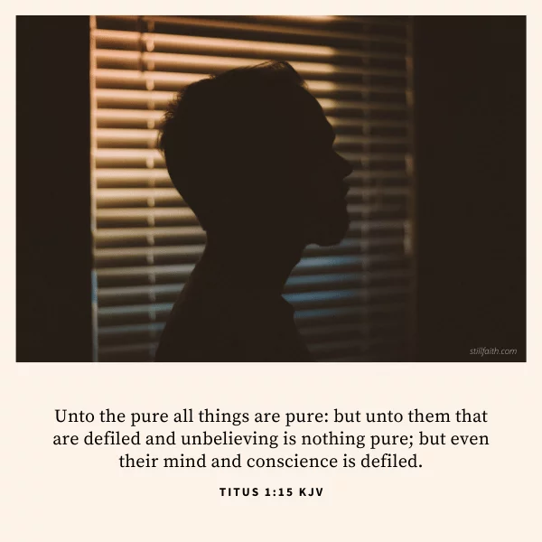Titus 1:15 KJV Image