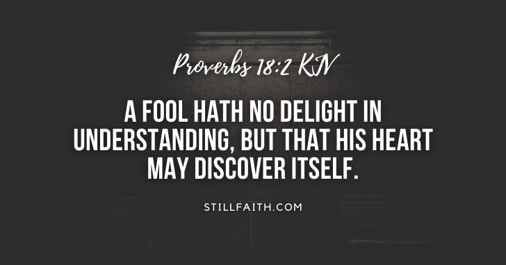 200 Bible Verses about Fools