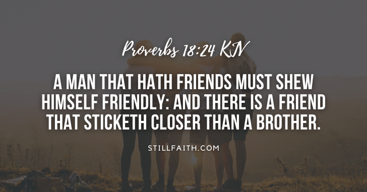 136 Bible Verses about Good Friends