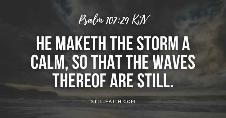 100 Bible Verses about Storms