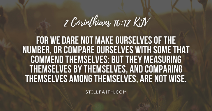 142 Bible Verses about Comparison