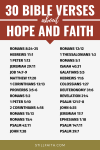 156 Bible Verses about Hope and Faith (KJV) | StillFaith.com